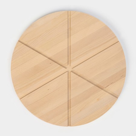 ADELICA pizza "Italiano", 6 pieces, d = 32 cm, thickness 1.8 cm, birch-9
