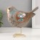 Polystone souvenir "Bright bird" 9x18x17.5 cm