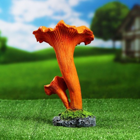 Garden figure "Double mushroom" 25cm-1