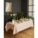 The tablecloth "Ethel" 110x165 cm, col. Poil with gold thread, 100% cotton, 163 g/m2