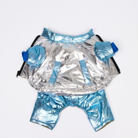 Kombinson "Shine", size 14 (DS 32 cm, OG 42 cm, Osh 31 cm), silver-blue-7