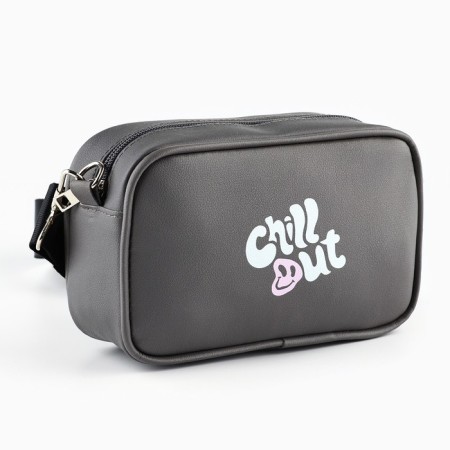 Children's bag Chill Out, artificial leather, gray color 18x6x11 cm-2