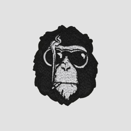 Thermal appliance "Monkey with glasses", 9 × 7 cm, black color-1