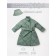 Пальто стёганое для девочек AmaroBaby TRENDY, рост 116-122 см, цвет фисташковый