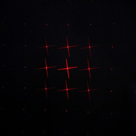 Laser pointer, 650 nm, 2 nozzles, USB. Red beam-6