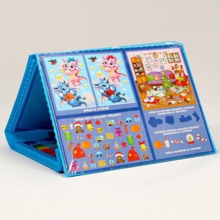 Set for creativity "Dragon and his friends" with easel, 208 items-7
