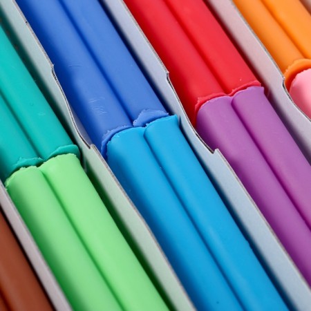 Soft plasticine (wax), 12 colors, 180 g, "School of Creativity", with a glass-2