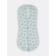 Diamond cocoon with a hat MOWBABY BIRDS, height 56 ​​cm, blue color