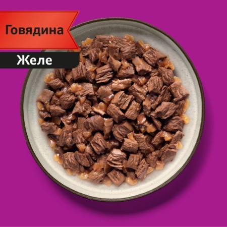 WHENSHIC FORM WHISKAS Meaty for cats, beef, 75 g-9