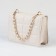 A chain with pearls for a bag, with carbines, iron, d = 8 mm, 30 cm, gold color