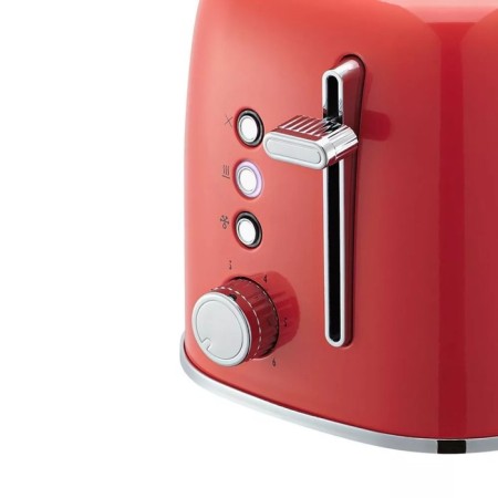 Toster KitFort KT-6218-1, 870 W, 6 fry modes, 2 toasts, red-4