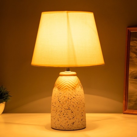 Table lamp "Kiu" 1x40W E14 white/gold 22x22x34cm-1