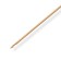 Knitting hook, bamboo, 2.0 mm/15 cm