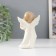 Souvenir Ceramics "Angel with a heart in the hands" 6.5x4.5x11.5 cm