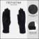 Gloves are female, dimensionless, with insulation, black color