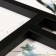 Photo frame plastic in 3 photos 10x15, 13x18 cm "straight lines" black 30.5x38 cm