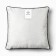 Pillowess Decorative Ethel "Kant", 45x45, white color, velor (100% PE)