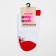 Women's socks "Deer" color white/red, size 23-25