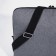 Laptop bag, gray color