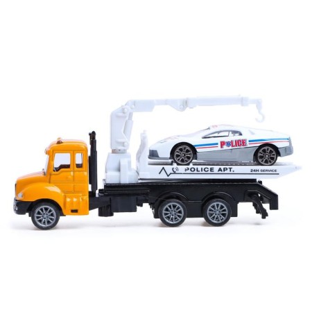 Metal truck "Evaciatorial", with a machine, inertia, mix-1