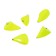 Cargo bullet-exentric painted pissy Yaman 5 pcs., 52 g, yellow