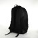 Youth backpack from textiles on lightning, 4 pockets, black/blue color
