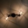 Tavern lamp, 2x60W E14 black