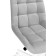 Computer chair Chester Metal/velor, white/gray 49x60x84 cm