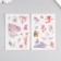 Stick Paper "Summer street" set of 6 sheets 18.6x10 cm