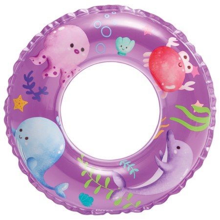 Circle for swimming "Ocean", D = 61 cm, from 6-10 years old, color mix, 59242np intex-2