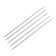 Nosy aluminum knitting needles with 20 cm/4.0 mm coating