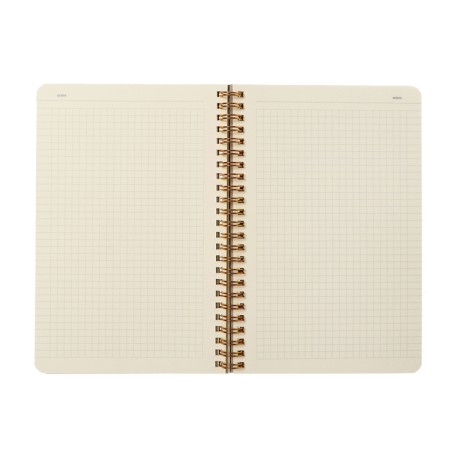 A5 business test, 60 sheets in the PragMatic cage, cardboard cover, tinted block 80g/m2, red-2