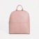 A backpack with a zipper, "Medvedkovo", the color is pink