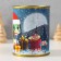 A gift for socks in a bank with a print "Happy New Year" (women's)