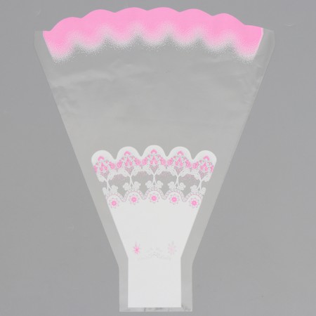 Package Flower glass "Melody" Pink, 30 x 40 cm, mix