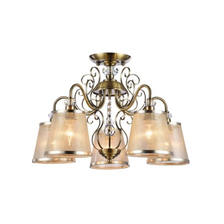 Driana 5x40W E14 Antique bronze chandelier-1