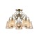 Driana 5x40W E14 Antique bronze chandelier