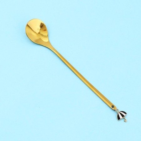 Spoon with a suspension "St. Petersburg", 2.7 x 14.8 cm-2
