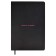 School School A5 80 sheets "Black Ploner", solid cover of artificial leather, foil embossing, lies, reference material, block 70 g/m2