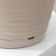 Pot for flowers with a Saffron pallet, 5.4 l, d = 22.4 cm, h = 20.5 cm, beige color