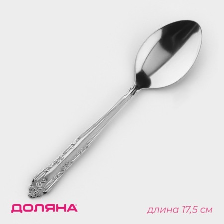 Spoon of a dining room “Sonya”, length 17.5 cm, thickness 1.2 mm