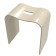 Shower stool of artificial stone Taliente SGABELLO 380x250x410 mm, beige