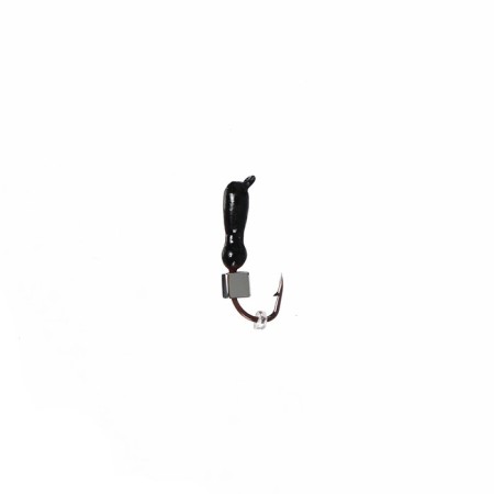 Mormyshka ants black + cube silver, weight 0.3 g-1