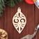A set of workpieces for creativity "New Year jewelry 2025", 12 pcs, 4.5 x 4.5 cm