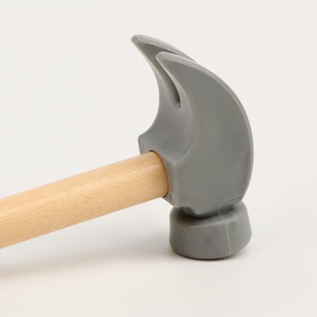 Children's hammer "Gray" 16 × 7.5 × 2.8 cm-2