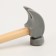 Children's hammer "Gray" 16 × 7.5 × 2.8 cm