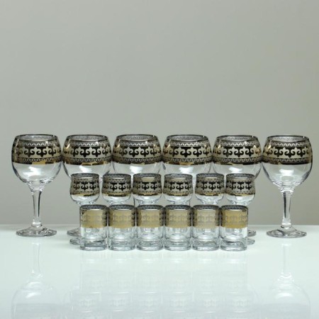 Mini-bar 18 objects of wine, Byzantium, dark 240/55/50 ml-5