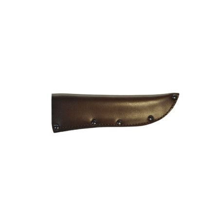 Working knife case, leather, mix of flowers