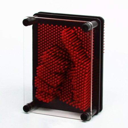Express-sculptor "Pinart", 9.5 x 12.5cm, red-2