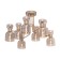 Caused Cricket FREAA FR5094PL-08G ISLA, 660x660x390 mm, E14, 8x40W, color matte gold